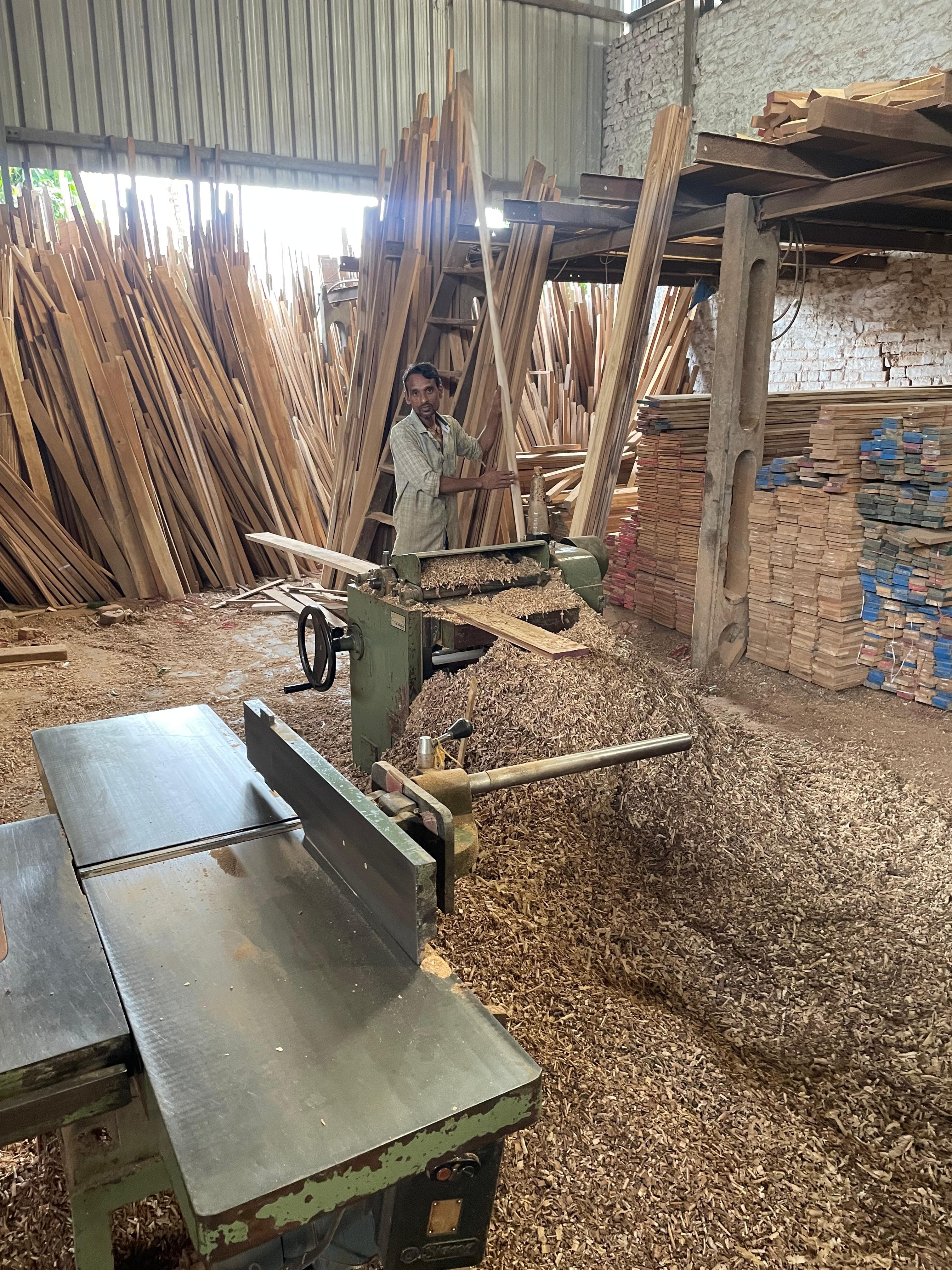 African Teak Wood
